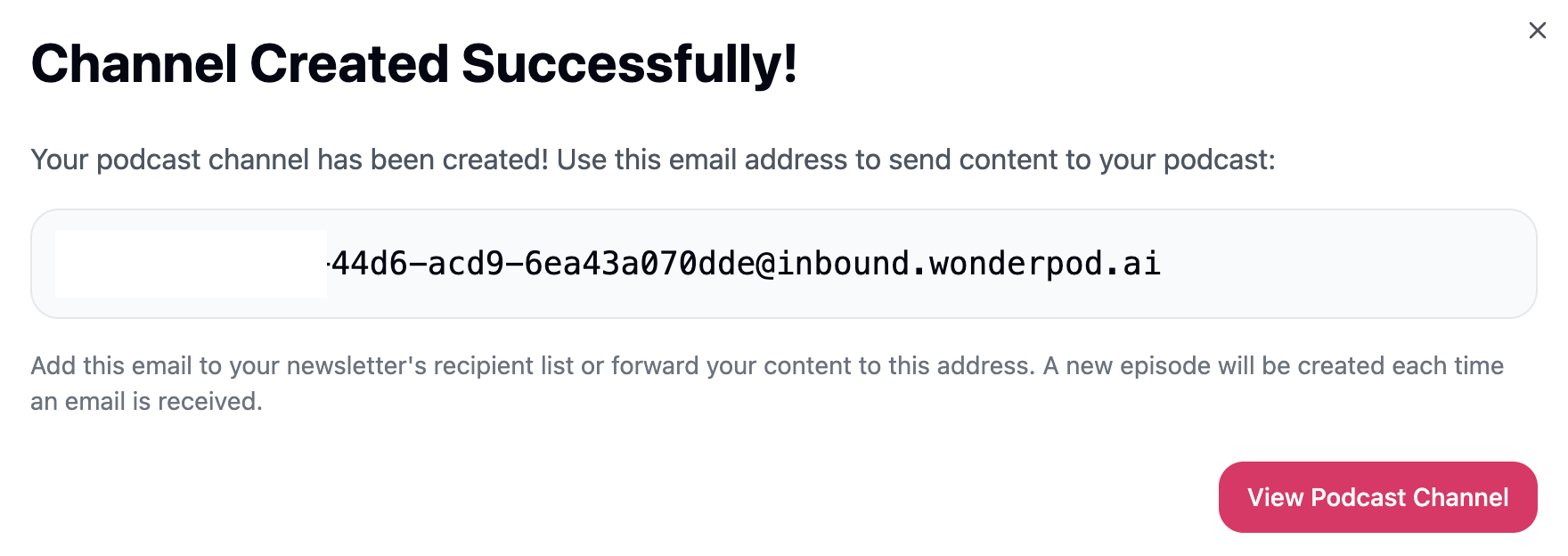 Newsletter is ready